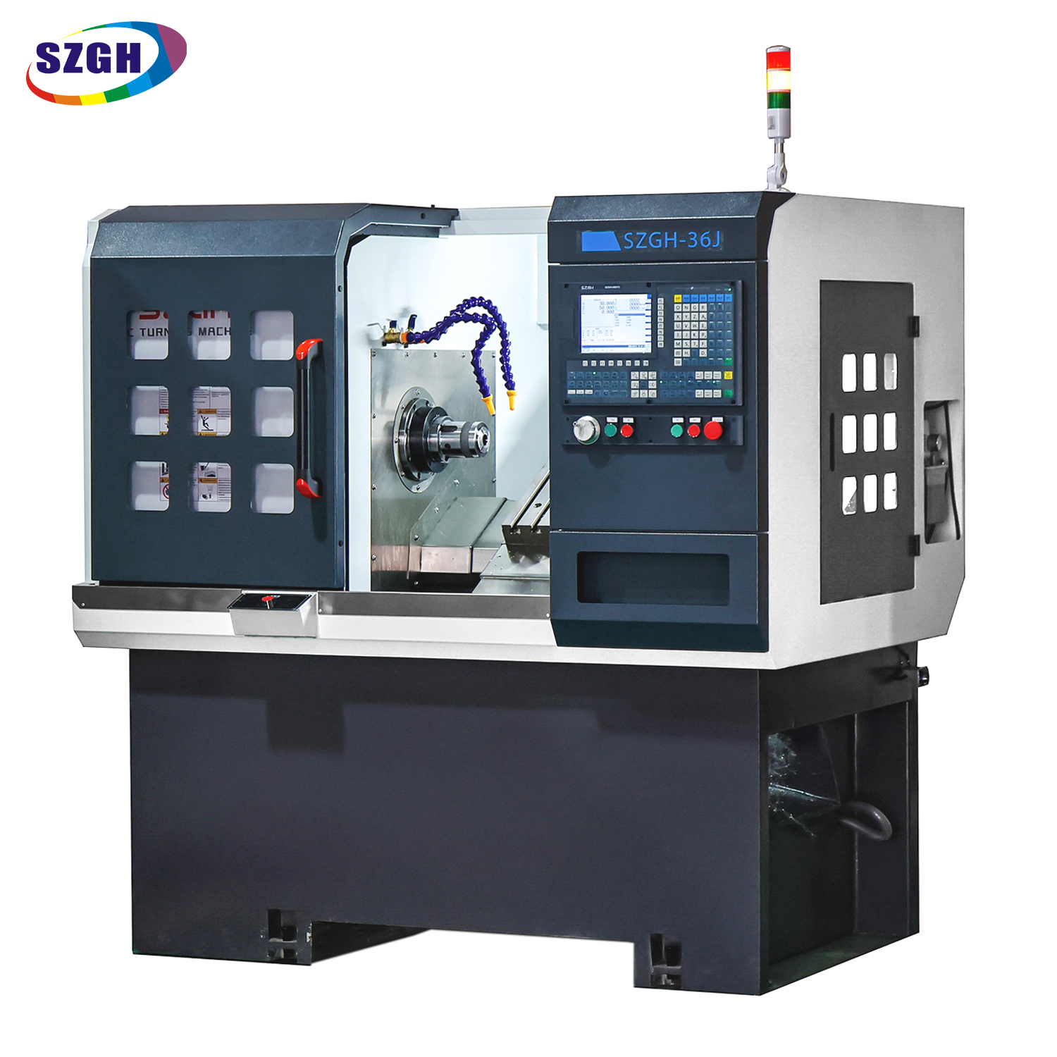 SZGH is pleased to introduce the newly upgraded Introducing the Upgraded SZGH-36J CNC Lathe: The Perfect Blend of Precision, Power,and Reliability