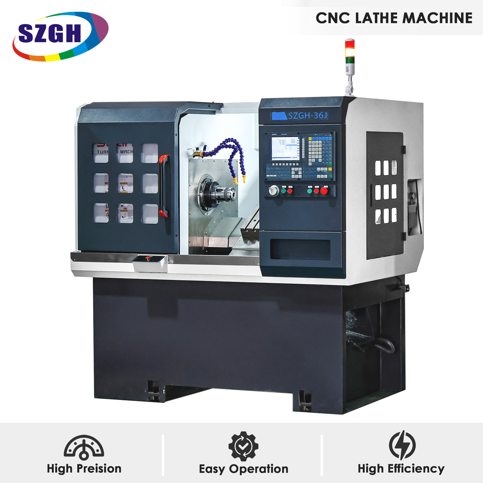 New upgraded SZGH-36Y CNC Lathe Machine is here!
