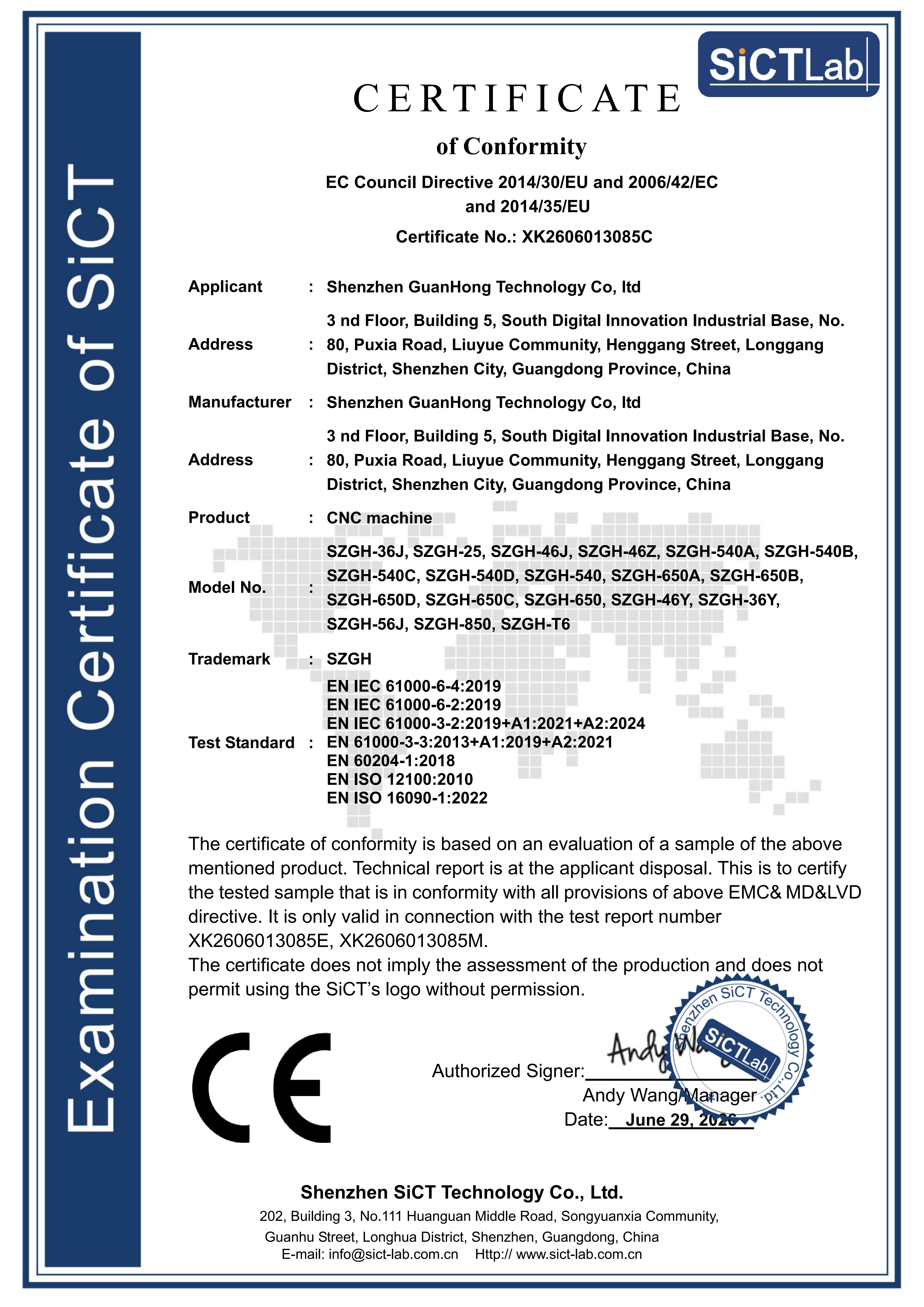 CE-CNC Machine